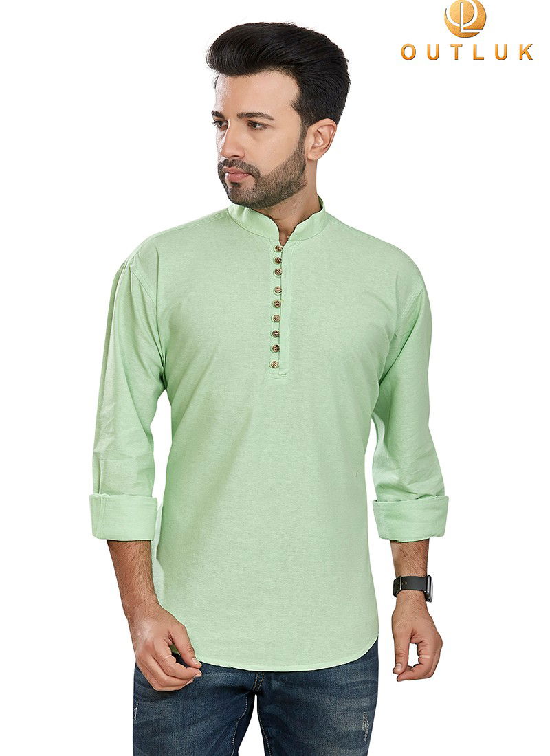 Outluk 56 Function Wear Heavy Pure Cotton Short Kurta Collection